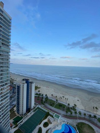 apartment em Avenida Presidente Castelo Branco, Mirim - Praia Grande - SP