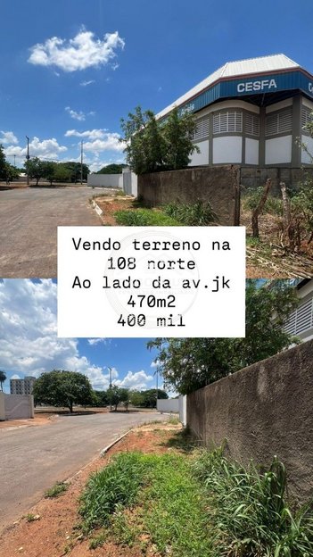 land_lot em ARNE 13 Alameda 6, Plano Diretor Norte - Palmas - TO