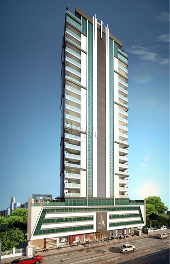 apartment em Rua 232, Meia Praia - Itapema - SC