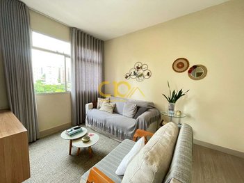 apartment em Rua Bernardo Guimarães, Lourdes - Belo Horizonte - MG