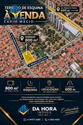 land_lot em Rua Presbítero Porfírio Gomes da Silva, Capim Macio - Natal - RN