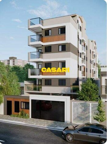 apartment em Rua das Figueiras, Campestre - Santo André - SP