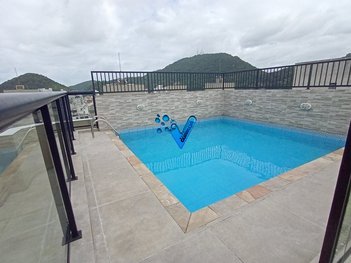 apartment em Avenida Dom Pedro I, Enseada - Guarujá - SP