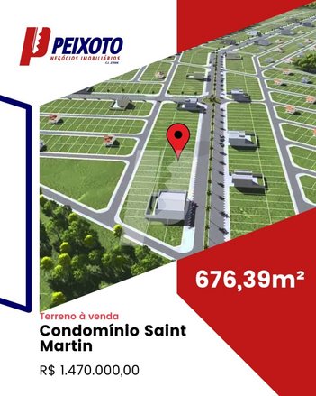 land_lot em R I 02, Condomínio Residencial Saint Martin - Rio Verde - GO