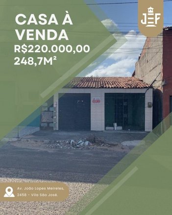 house em Avenida Antônio Sales, Centro - Paracuru - CE