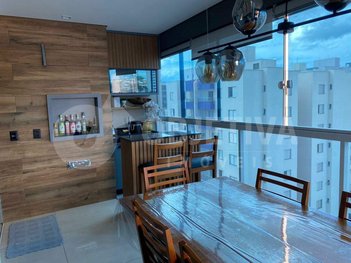 apartment em Rua Virgílio Melo Franco, Tabajaras - Uberlândia - MG