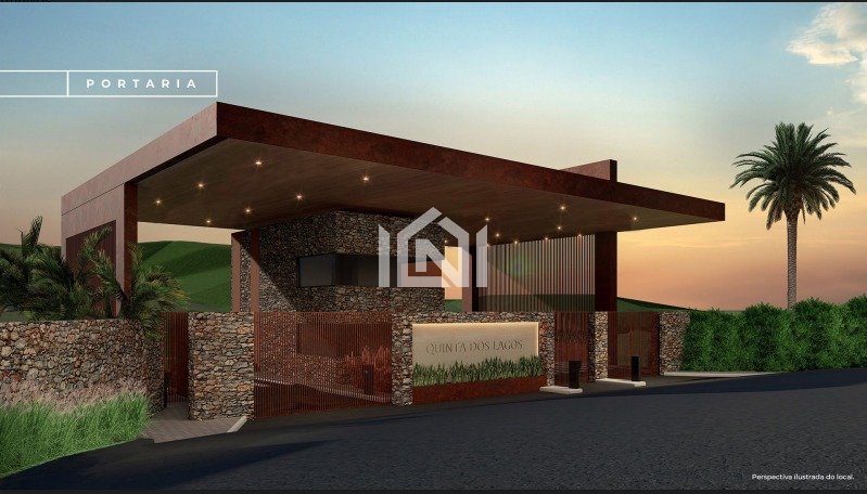 lote à venda no condomínio quinta dos lagos portaria (lançamento)