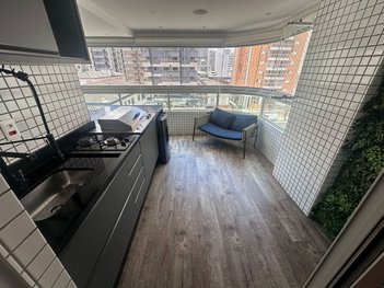 apartment em Rua Tapuias, Tupi - Praia Grande - SP