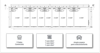 commercial_property em Rua Barros Cassal, Areal - Pelotas - RS