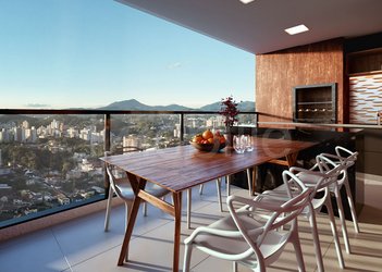 apartment em Rua Jos� Gall, Dom Bosco - Itajaí - SC