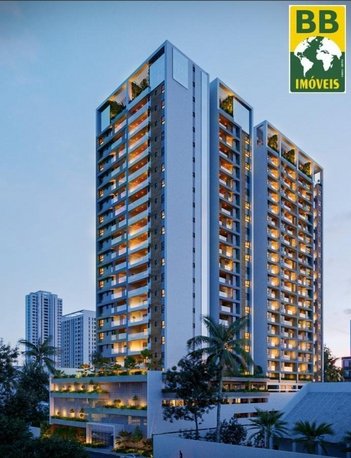 apartment em Rua José Mauro de Vasconcelos, Capim Macio - Natal - RN