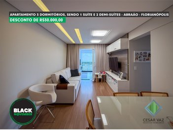 apartment em Rua João Meirelles, Abraão - Florianópolis - SC