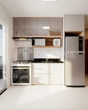 apartment em Alameda Jordelina Borges, Jardim Holanda - Uberlândia - MG