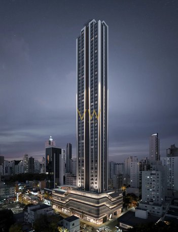 apartment em Avenida do Estado Dalmo Vieira, Centro - Balneário Camboriú - SC