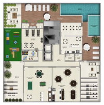 apartment em Rua 236, Meia Praia - Itapema - SC