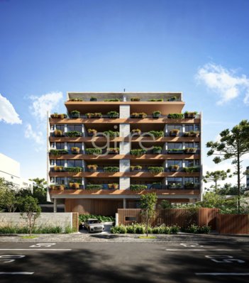 apartment em Rua Francisco Rocha, Batel - Curitiba - PR