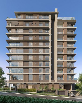 apartment em Rua Teixeira Coelho, Batel - Curitiba - PR