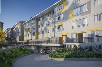 apartment em Rua Paulo Kulik, Santa Cândida - Curitiba - PR