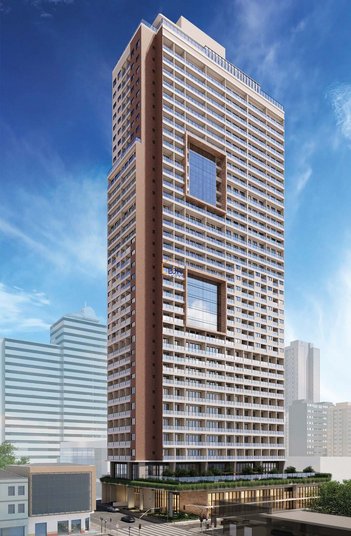 apartment em Rua Emiliano Perneta, Centro - Curitiba - PR