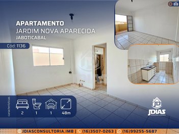 apartment em Rua Caetano Grillo, Jardim Nova Aparecida - Jaboticabal - SP