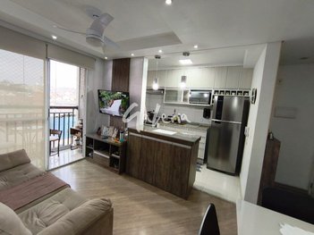 apartment em Avenida Varsóvia, Vila Metalúrgica - Santo André - SP