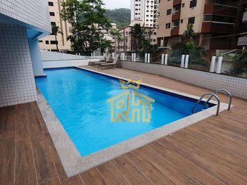 apartment em Rua Brigadeiro Faria Lima, Canto do Forte - Praia Grande - SP