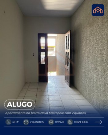 apartment em Avenida Contorno Oeste, Nova Metrópole (Jurema) - Caucaia - CE