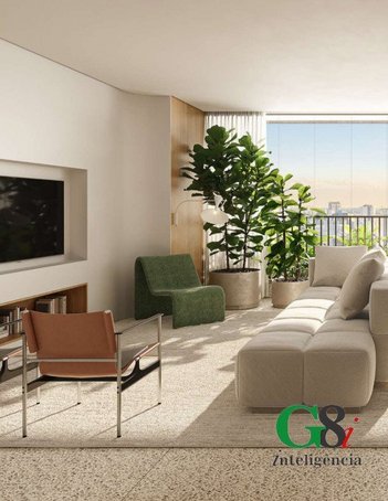 apartment em Rua Michigan, Cidade Monções - São Paulo - SP