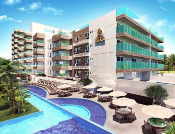 apartment em Rua Aureanita Guimarães Siqueira, Ponta de Campina - Cabedelo - PB