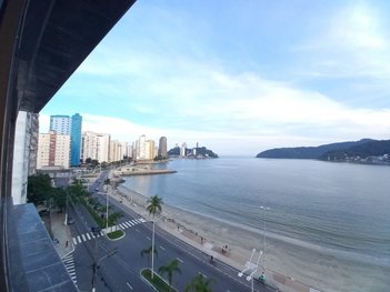 apartment em Avenida Antônio Rodrigues, Centro - São Vicente - SP