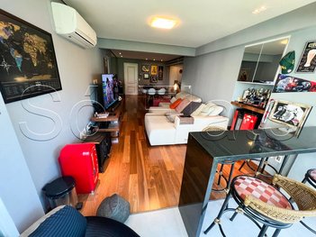 apartment em Rua Flórida, Cidade Monções - São Paulo - SP