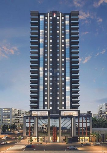 apartment em Rua 319, Meia Praia - Itapema - SC