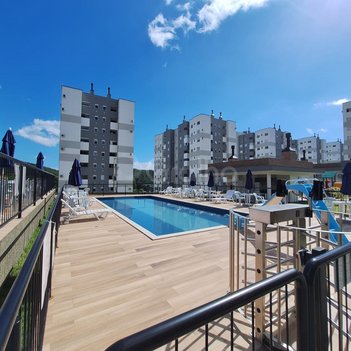 apartment em Rua João Bernadino da Rosa, Pedra Branca - Palhoça - SC