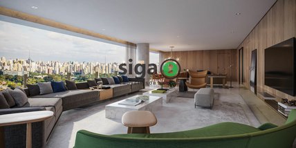 apartment em Avenida República do Líbano, Ibirapuera - São Paulo - SP