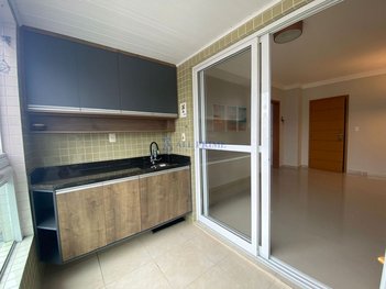 apartment em Avenida Rio Branco, Canto do Forte - Praia Grande - SP