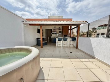 apartment em Rua Castelo de Óbidos, Castelo - Belo Horizonte - MG