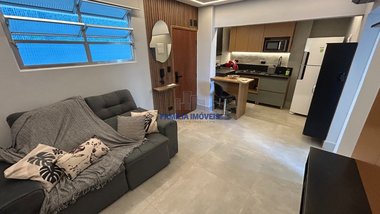 apartment em Avenida Doutor Epitácio Pessoa, Aparecida - Santos - SP