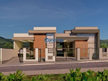 house em Rua Irmã Dulce, Real Parque - São José - SC