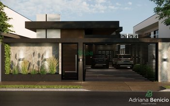 house em Alameda Dourados, Jardim Mônaco - Dourados - MS