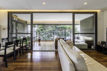 apartment em Alameda Iraé, Indianópolis - São Paulo - SP