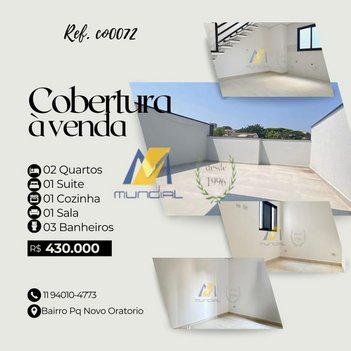 apartment em Avenida Araucária, Parque Oratório - Santo André - SP