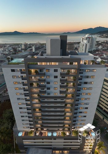 apartment em Rua das Camélias, Kobrasol - São José - SC