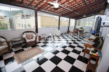 apartment em Avenida Dom Pedro I, Enseada - Guarujá - SP