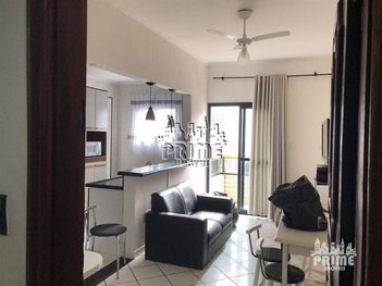 apartment em Rua Emílio de Menezes, Ocian - Praia Grande - SP