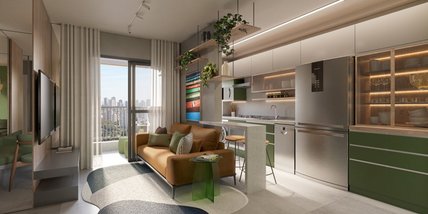 apartment em Avenida Guilhermina Cunha Coelho, City Ribeirão - Ribeirão Preto - SP