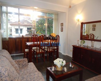 apartment em Rua Freitas Guimarães, Itararé - São Vicente - SP