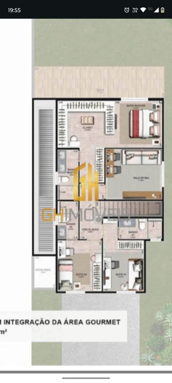 house em Rua José Gabriel Medeiros, Conjunto Residencial Storil - Aparecida de Goiânia - GO