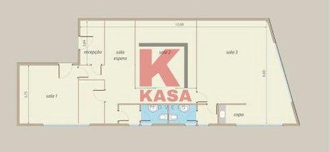 office em Rua Doutor Carvalho de Mendonça, Encruzilhada - Santos - SP