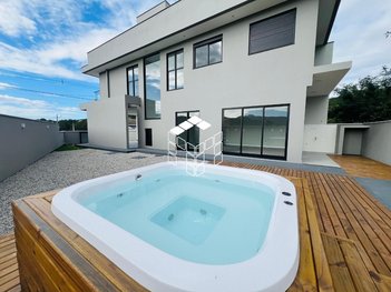 house em Rua Lídia Hames Huller, Forquilhas - São José - SC