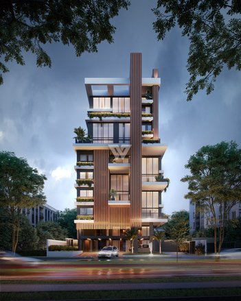 apartment em Avenida Silva Jardim, Água Verde - Curitiba - PR